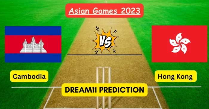 Asian Games 2023, CAB vs HK: Match Prediction, Dream11 Team, Fantasy Tips & Pitch Report | Cambodia vs Hong Kong