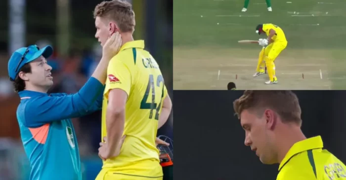 WATCH: Cameron Green forced to leave the field after sustaining a lethal blow on his head off Kagiso Rabada’s delivery – SA vs AUS 2023