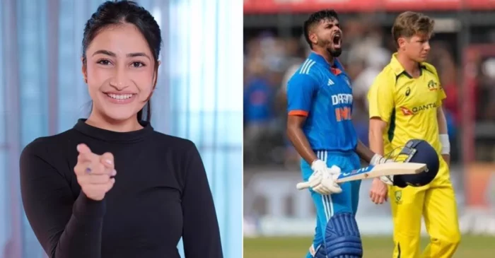 Instagram users target Dhanashree Verma after Shreyas Iyer scores a spectacular century against Australia in Indore