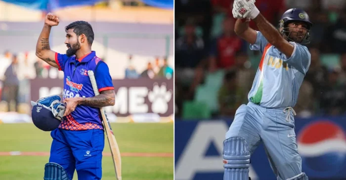 Asian Games 2023: Nepal’s Dipendra Singh Airee breaks Yuvraj Singh’s record of fastest 50 in T20 Internationals