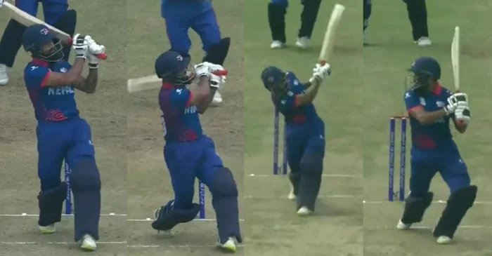 WATCH: Nepal’s Dipendra Singh Airee hits 8 sixes to smash quickest half-century in T20Is – Asian Games 2023