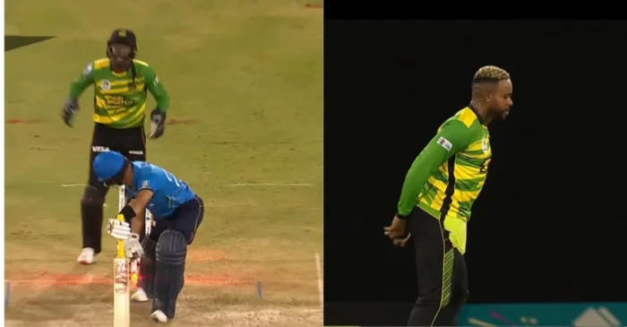 WATCH: Fabian Allen’s unique dance celebration after cleaning up Sikandar Raza with an absolute ripper – CPL 2023 Eliminator