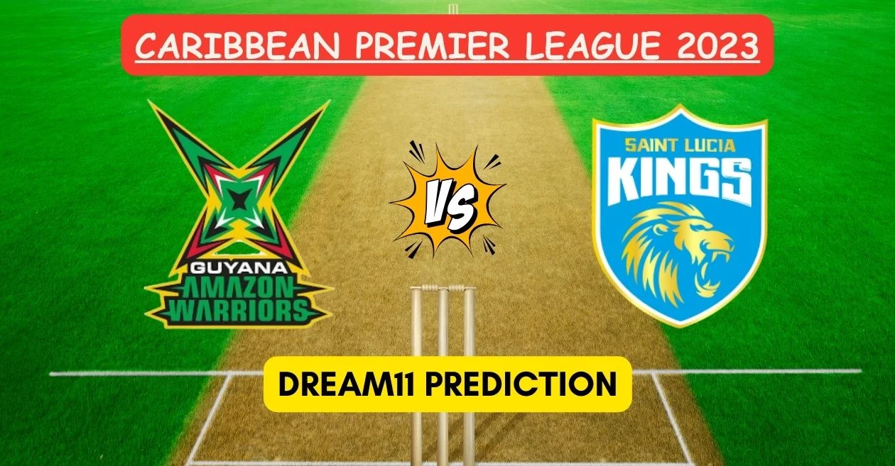 CPL 2023, GUY vs SLK: Match Prediction, Dream11 Team, Fantasy Tips & Pitch Report | Caribbean Premier League