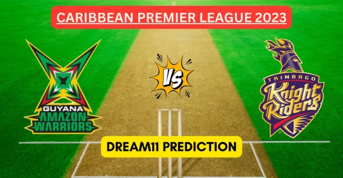 CPL 2023 Qualifier 1, GUY vs TKR: Match Prediction, Dream11 Team, Fantasy Tips & Pitch Report | Caribbean Premier League