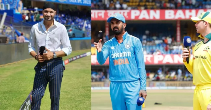 Harbhajan Singh reveals his playing XI of Team India for the 3rd ODI against Australia; leaves out KL Rahul