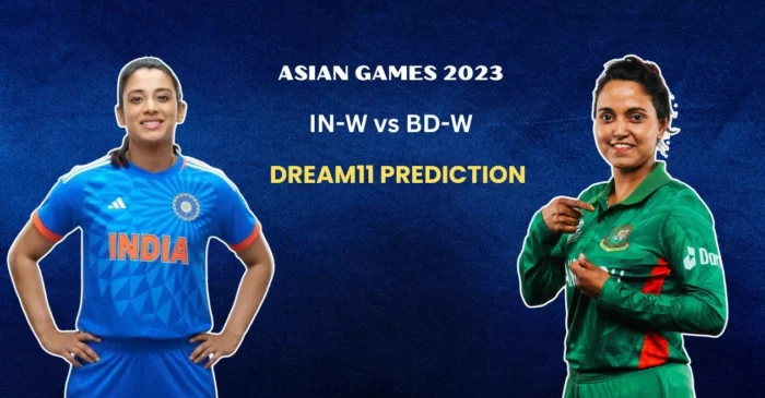 IND-W vs BAN-W, Semi Final 1: Match Prediction, Dream11 Team, Fantasy Tips & Pitch Report | Asian Games 2023