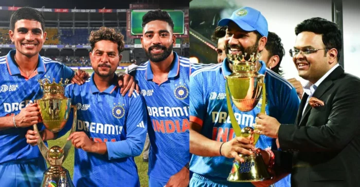 Team India celebrate Asia Cup 2023 title triumph on social media
