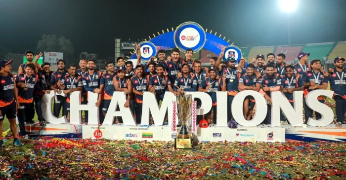 Kashi Rudras clinch the UP T20 League title with 7-wicket win over Meerut Mavericks
