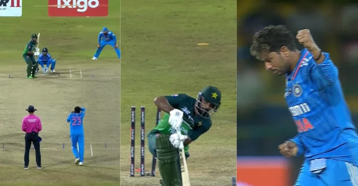 WATCH: Kuldeep Yadav’s magical delivery bamboozles Fakhar Zaman during IND vs PAK clash – Asia Cup 2023