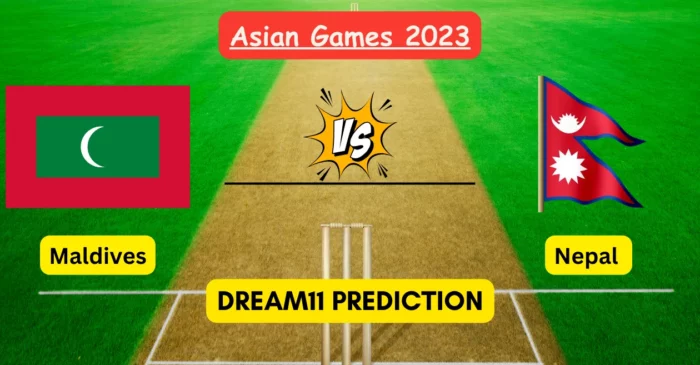 Asian Games 2023, MLD vs NEP: Match Prediction, Dream11 Team, Fantasy Tips & Pitch Report | Maldives vs Nepal