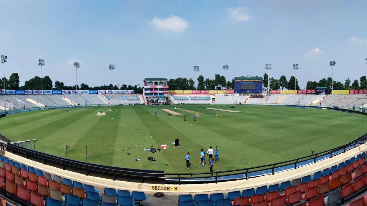 Punjab Cricket Association IS Bindra Stadium pitch 