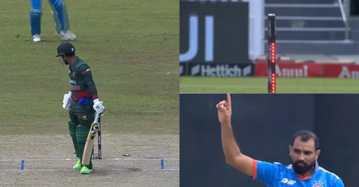 WATCH: Mohammed Shami knocks over Litton Das with an absolute ripper during IND vs BAN clash – Asia Cup 2023