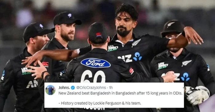 Twitter reactions: Ish Sodhi shines as New Zealand breaks their Bangladesh rut with first ODI win since 2008