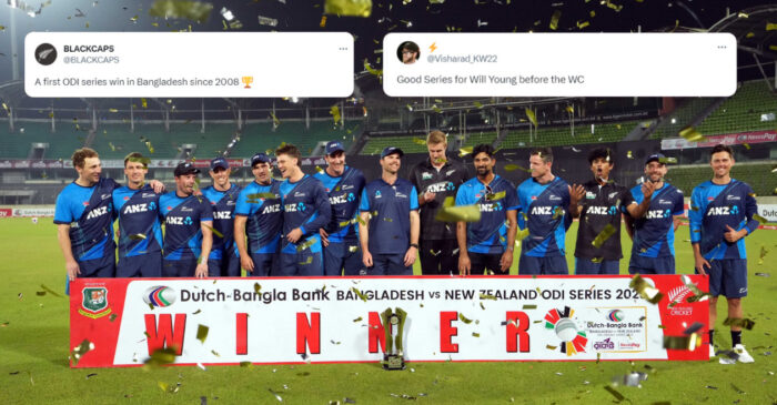 Twitter reactions: Will Young, Henry Nicholls and Adam Milne guide New Zealand to a series-clinching victory over Bangladesh in the 3rd ODI