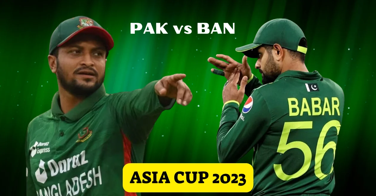 Asia Cup 2023 Super 4s, 1st Match, PAK vs BAN Broadcast and live streaming details