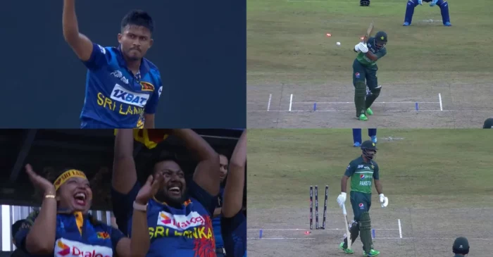 WATCH: Pramod Madushan bamboozles Fakhar Zaman with a brilliant inswinging yorker during PAK vs SL – Asia Cup 2023