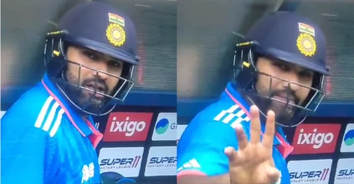 WATCH: Rohit Sharma furiously asks cameraman to stop filming him during rain interruption in India-Pakistan clash at Asia Cup 2023