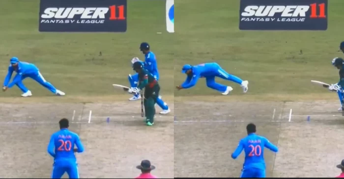 WATCH: Rohit Sharma takes a marvelous catch as Axar Patel gets rid of Mehidy Hasan – IND vs BAN, Asia Cup 2023