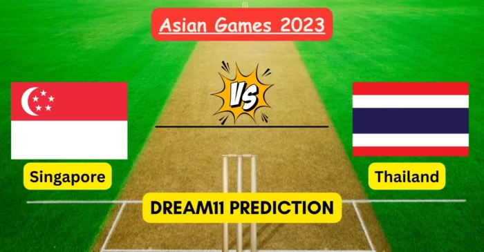 Asian Games 2023, SIN vs TL: Match Prediction, Dream11 Team, Fantasy Tips & Pitch Report | Singapore vs Combodia
