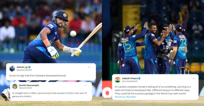 Twitter reactions: Sadeera Samarawickrama, bowlers shine as Sri Lanka beat Bangladesh in Super 4s and pull off 13th consecutive ODI win – Asia Cup 2023