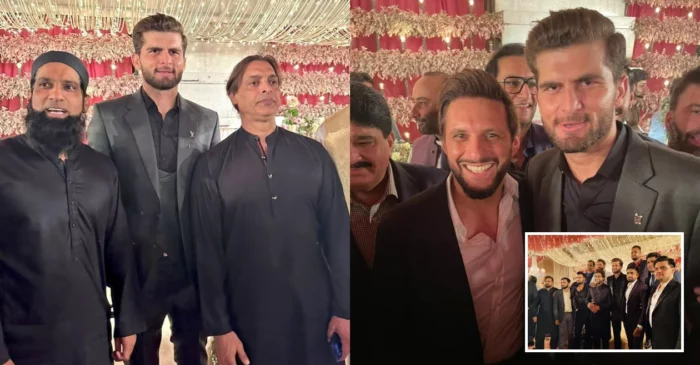 A sneak peek into Shaheen Afridi and Ansha Afridi’s star-studded grand walima reception in Islamabad; see pictures and videos