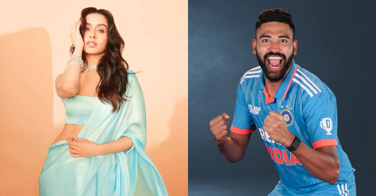 1260px x 657px - Bollywood actress Shraddha Kapoor shares a hilarious message for Mohammed  Siraj after India's dominant win over Sri Lanka â€“ Asia Cup 2023 Final |  Cricket Times