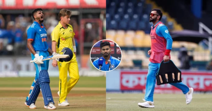 Shreyas Iyer opens up on stealing Virat Kohli’s No. 3 spot in ODI World Cup 2023 after sensational ton against Australia