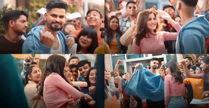 WATCH: Shreyas Iyer’s cringe advertisement objectifying a girl breaks the internet; fans divided