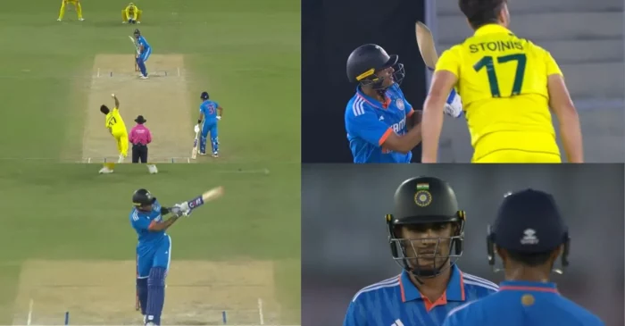 WATCH: Shubman Gill displays a spectacular pull shot against Marcus Stoinis in the 1st ODI – IND vs AUS 2023