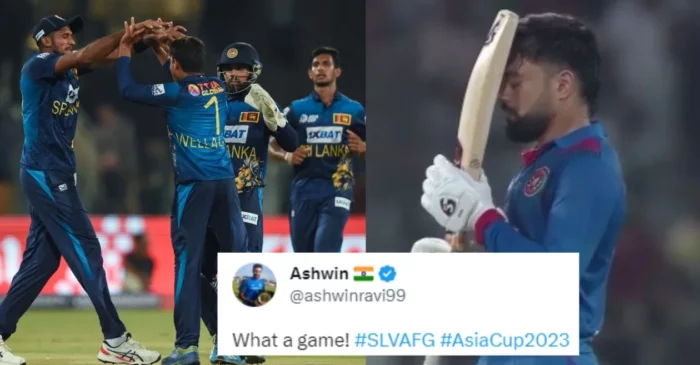 Twitter reactions: Afghanistan miss Super 4 qualification by a whisker as Sri Lanka hold nerve in a thrilling clash – Asia Cup 2023
