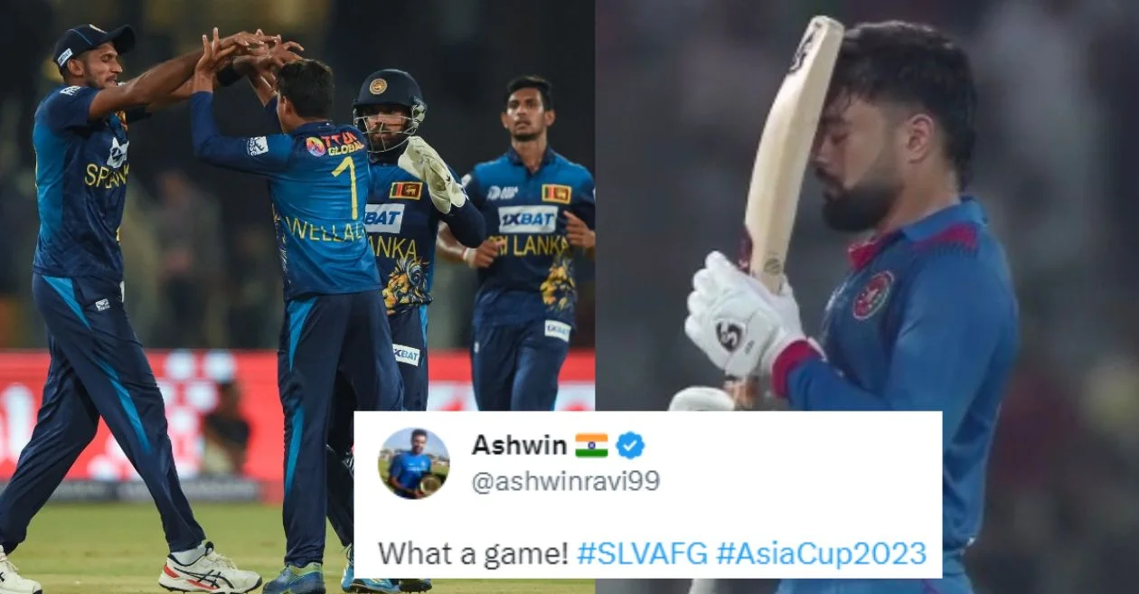 Twitter Reactions Afghanistan Miss Super 4 Qualification By A Whisker As Sri Lanka Hold Nerve 7449