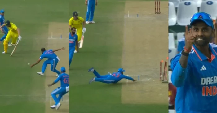 WATCH: Suryakumar Yadav exhibits lightning-quick reflexes to run out Cameron Green in Mohali ODI – IND vs AUS