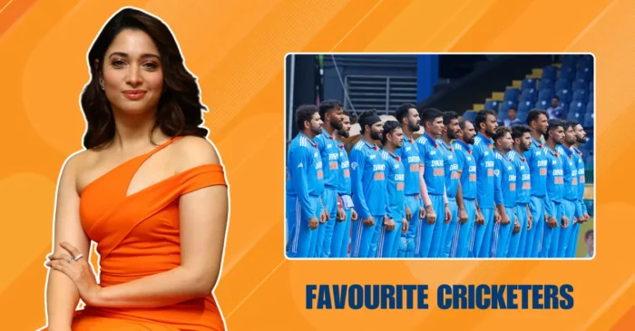 Actress Tamannaah Bhatia names her favourite cricketers from the current Indian team