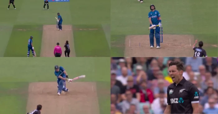 WATCH: Trent Boult unleashes mayhem with remarkable five-wicket haul in the 3rd ODI – ENG vs NZ 2023
