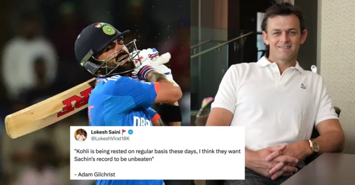 Adam Gilchrist reacts to the reports claiming he thinks BCCI wants Sachin Tendulkar’s record to be unbeaten