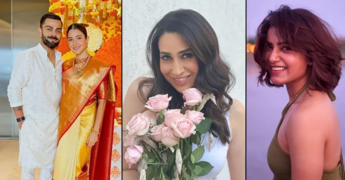 Samantha Ruth Prabhu, Karishma Kapoor and others react as Virat Kohli & Anushka Sharma celebrate Ganesh Chaturthi at home