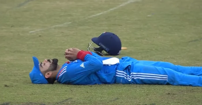 WATCH: Virat Kohli pulls off a subtle sleeping celebration after taking a stunning catch at slip during Asia Cup 2023 Final