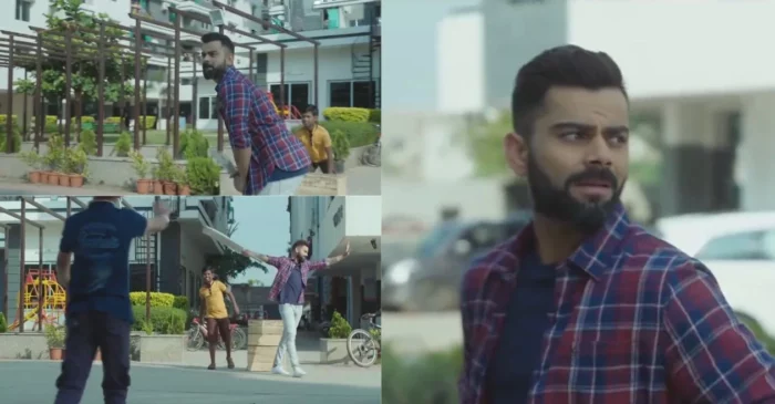 WATCH: Virat Kohli hits the streets of Indore to play gully cricket ahead of the ODI World Cup 2023