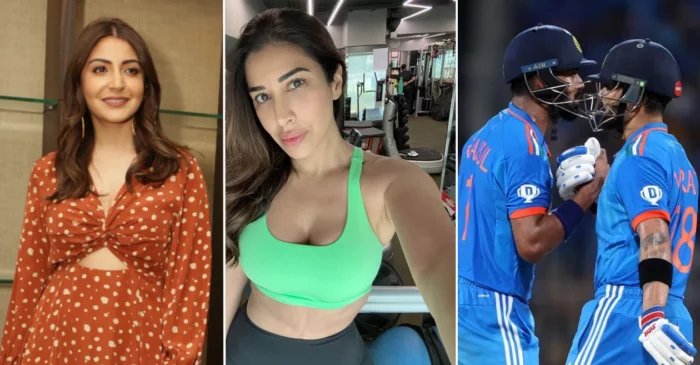 CWC 2023: Anushka Sharma, Sophie Choudry, Saiyami Kher & other celebs rejoice as Virat Kohli, KL Rahul propel India to victory over Australia