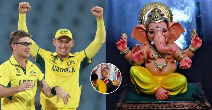 World Cup 2023: Australian fans sing ‘Ganpati Bappa Morya’ during AUS vs SL match in Lucknow; video goes viral