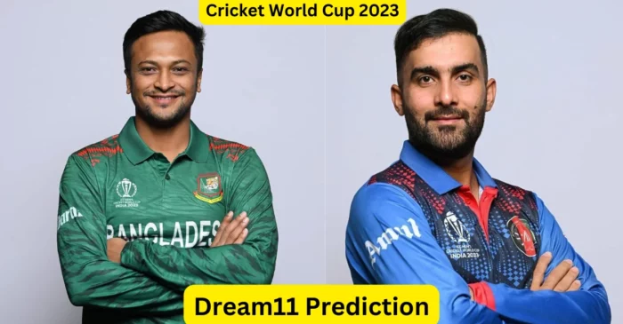 ODI World Cup 2023, BAN vs AFG: Match Prediction, Dream11 Team, Fantasy Tips & Pitch Report | Bangladesh vs Afghanistan