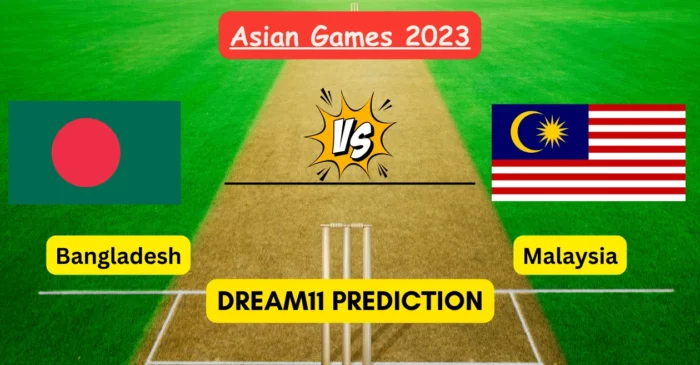 Asian Games 2023, BAN vs MAL: Match Prediction, Dream11 Team, Fantasy Tips & Pitch Report | Bangladesh vs Malaysia, Quarter Final 4