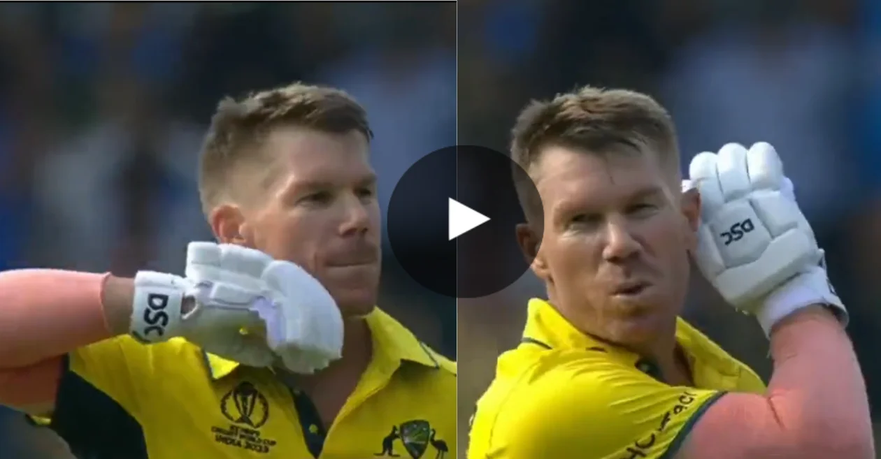 World Cup 2023 [WATCH]: David Warner does the iconic ‘Pushpa ...