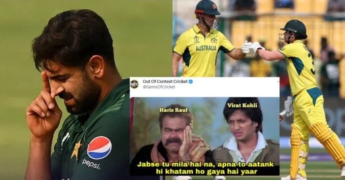 World Cup 2023: Fans brutally troll Pakistan pacer Haris Rauf after Australia’s David Warner, Mitchell Marsh take him to the cleaners