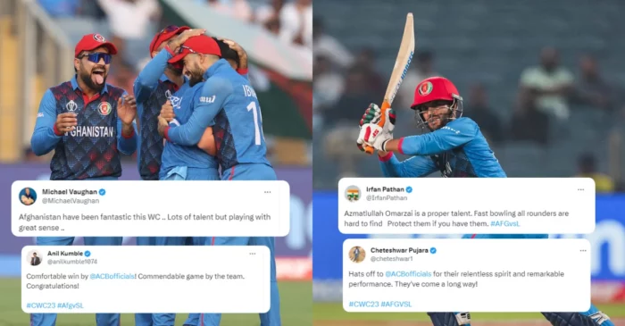 Twitter reaction: Fazalhaq Farooqi, Azmatullah Omarzai guide Afghanistan to decent victory over Sri Lanka – ODI World Cup 2023