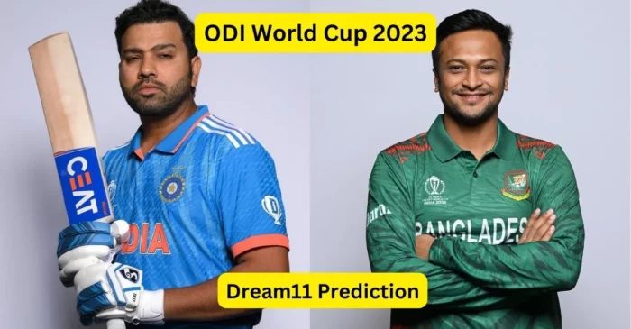 World Cup 2023, IND vs BAN: Match Prediction, Dream11 Team, Fantasy Tips & Pitch Report | India vs Bangladesh