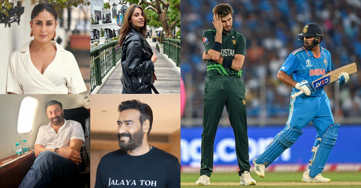 World Cup 2023: Kareena Kapoor, Ajay Devgn, Sunny Deol and other celebs  rejoice India's emphatic win over Pakistan | Cricket Times