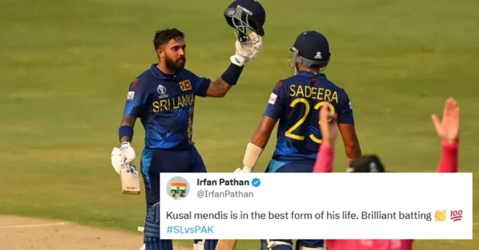 CWC 2023: Twitter erupts as Kusal Mendis hits dazzling ton against Pakistan; fastest-ever by a Sri Lankan in World Cup history