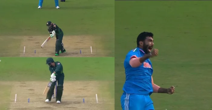 World Cup 2023 [WATCH]: Jasprit Bumrah outfoxes Mohammad Rizwan and Shadab Khan with his bowling prowess | India vs Pakistan