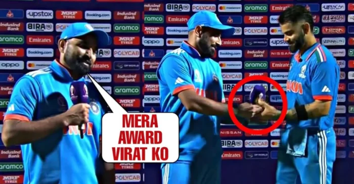 World Cup 2023: Did Mohammed Shami give away his ‘Player of the Match’ award to Virat Kohli? Here’s the truth